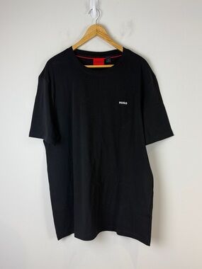 HUGO Classic Black Short Sleeve Tee Size XL